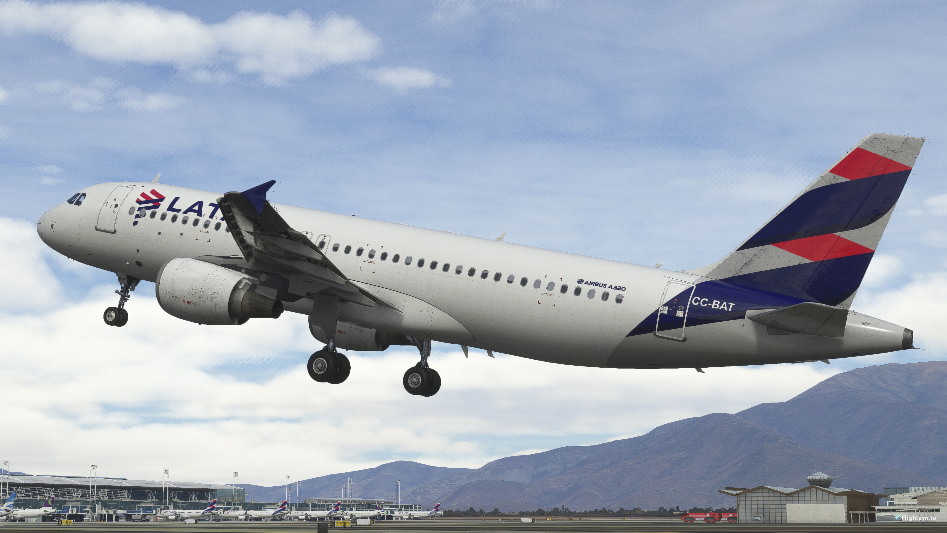 Bat Block Fenix A320 LATAM Airlines CC-BAT (Block 2) - MSFS Add-on - Flightsim.to