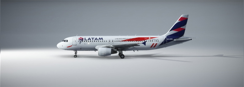 Fenix A320 LATAM CC-CPO fictional FPF