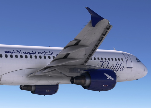 Khalifa Airways A320-211 [7T-VKO] / FENIX A320  V2 CFM (4K/8K)