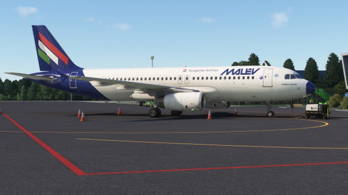 Fenix A320 Malev Fictional Livery (CFM & IAE Engines) 8k