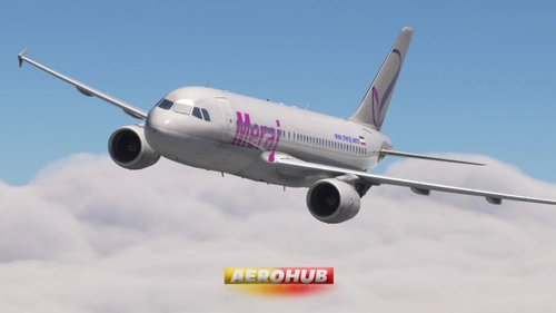 Fenix A320 Meraj Airlines 2024 EP-AJJ w/Cabin