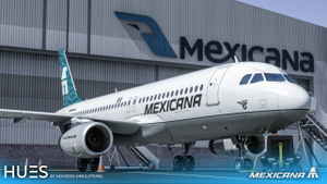 Mexicana F-OHMM | Fenix A320 V2 IAE EIS1 thumbnail 2