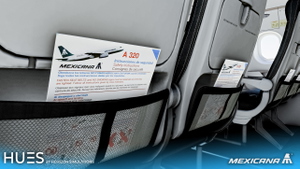 Mexicana F-OHMM | Fenix A320 V2 IAE EIS1 thumbnail 4