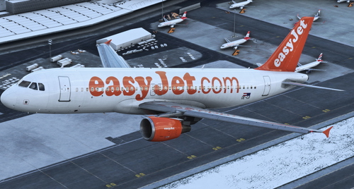 Fenix A320 OE-IJI easyJet OLD