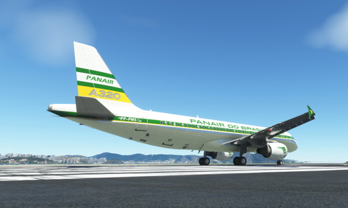 Fenix A320 CFM  (V2) Panair livery ficticious ``Comandante Ruben  Azambuja``