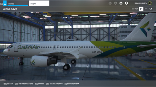 Fenix  FMC V2 A320 Salamair Livery  4k 