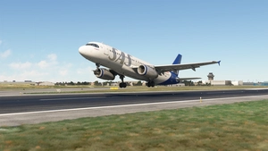 MSFS 2024 Fenix A320 WF Scandinavian Airlines (SAS) 2019 (OY-KAM) CFM with Cabin Interior thumbnail 1