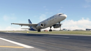 MSFS 2024 Fenix A320 WF Scandinavian Airlines (SAS) 2019 (OY-KAM) CFM with Cabin Interior thumbnail 2