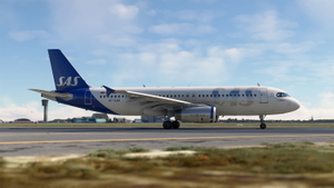 MSFS 2024 Fenix A320 WF Scandinavian Airlines (SAS) 2019 (OY-KAM) CFM with Cabin Interior thumbnail 3