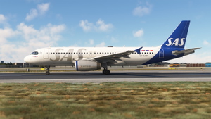 MSFS 2024 Fenix A320 WF Scandinavian Airlines (SAS) 2019 (OY-KAM) CFM with Cabin Interior thumbnail 5