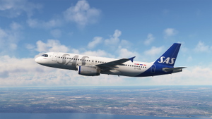 MSFS 2024 Fenix A320 WF Scandinavian Airlines (SAS) 2019 (OY-KAM) CFM with Cabin Interior thumbnail 8