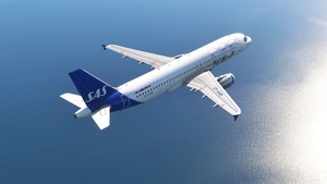 MSFS 2024 Fenix A320 WF Scandinavian Airlines (SAS) 2019 (OY-KAM) CFM with Cabin Interior thumbnail 9