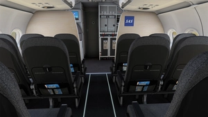 MSFS 2024 Fenix A320 WF Scandinavian Airlines (SAS) 2019 (OY-KAM) CFM with Cabin Interior thumbnail 12