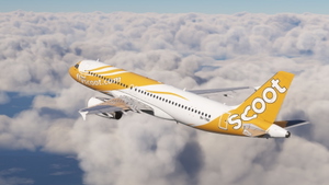 Scoot 9V-TRR + Cabin  - Fenix A320 V2 thumbnail 2