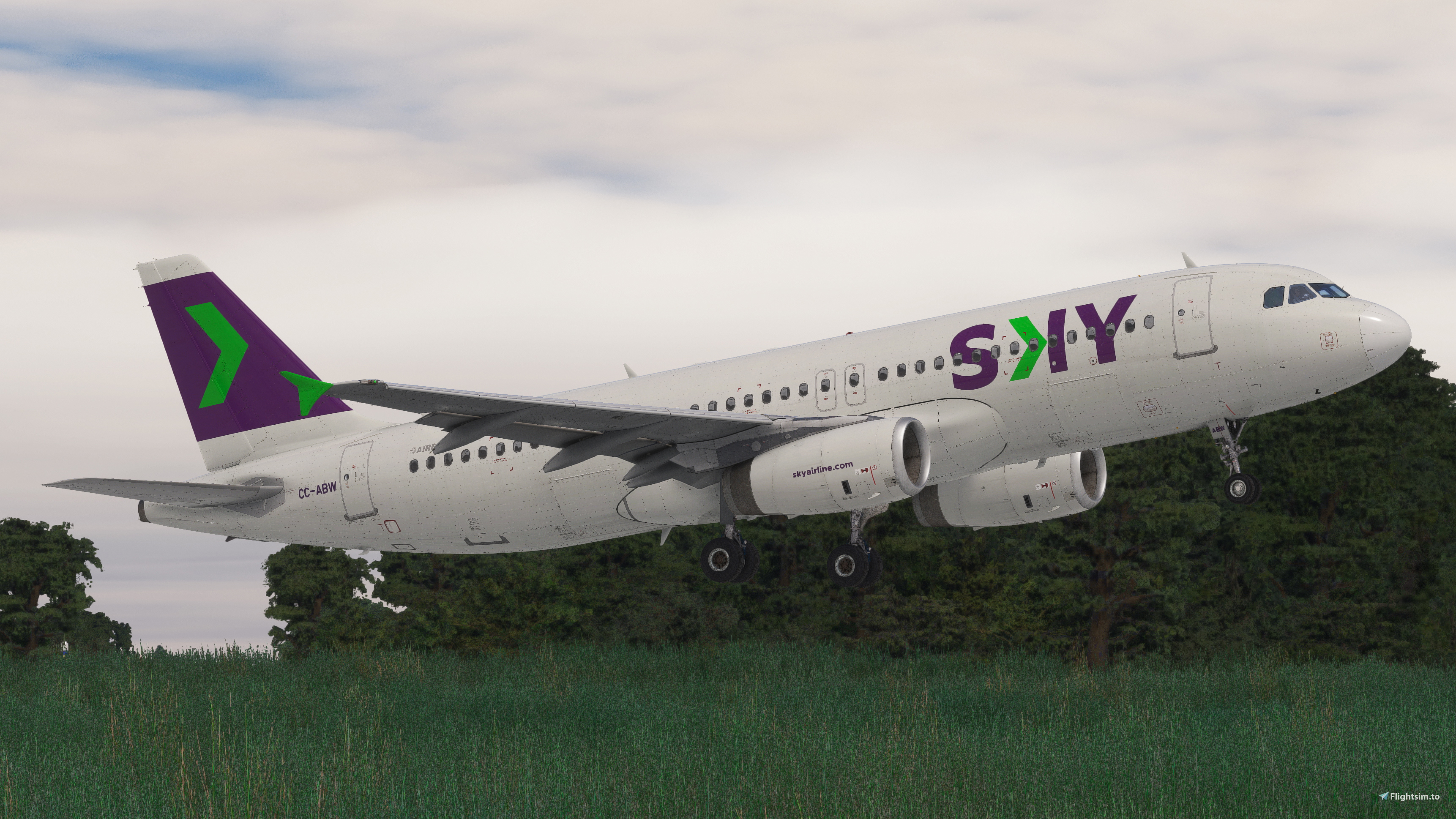 Fenix A320 SKY Airline CC-ABW (Block 2) - Image 1