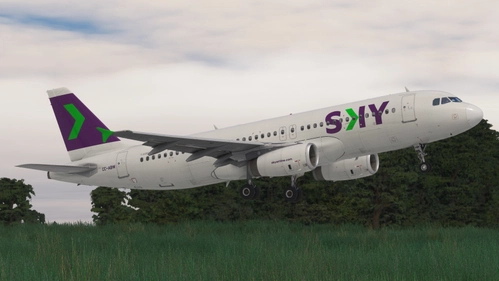 Fenix A320 SKY Airline CC-ABW (Block 2)