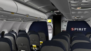 Fenix A320 | Spirit Airlines (Pack) | 4K & 8K w/ Cabin thumbnail 7