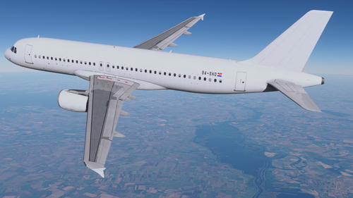 Fenix A320 Sundair (9A-SHO) 
