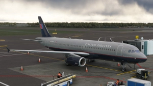 Fenix A320 United Airlines N424UA "Battleship" (2020/2024) thumbnail 3