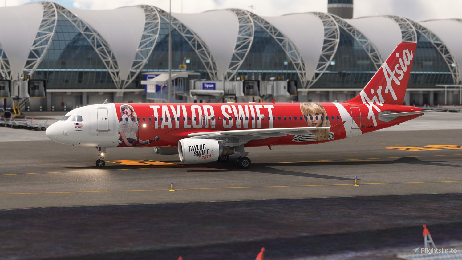 FENIX A320 V2 - CFM | AirAsia | 9M-AHM - TAYLOR SWIFT for