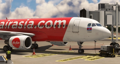 FENIX A320 V2 - CFM | AirAsia Cambodia | XU-819