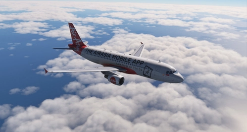FENIX A320 V2 - CFM | Indonesia AirAsia Mobile App | PK-AZU