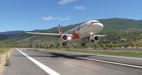 FENIX A320 V2 - CFM | Sustainable ASEAN Tourism AirAsia Indonesia | PK-AZS