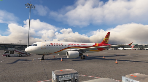 Fenix A320 V2 - Hongkong Airlines 香港航空  B-LPE A320-214