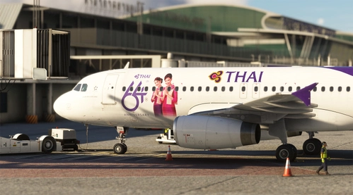 FENIX A320 V2 - IAE | Thai Airways Int'l (Standard Livery - 64th Anniversary) | HS-TXA