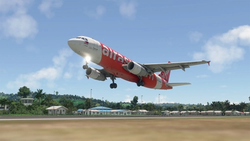 MSFS 2024 Fenix A320 WF Air Asia Philippines CFM (RP-C8995) IAE with Cabin