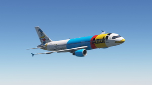 Azul Pato Donald  PR-YSI |Fenix A320 V2 CFM thumbnail 4