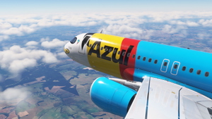 Azul Pato Donald  PR-YSI |Fenix A320 V2 CFM thumbnail 2