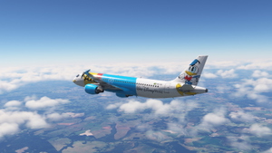 Azul Pato Donald  PR-YSI |Fenix A320 V2 CFM thumbnail 5
