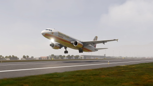 Fenix A320 V2 | Bhutan Airlines (A5-RIM) CFM with Cabin | 8K thumbnail 1