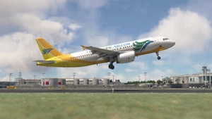 MSFS 2024 Fenix A320 WF Cebu Pacific Air (RP-C3238)  IAE with Cabin  8K thumbnail 2