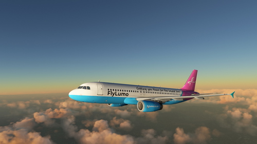 Fenix A320 v2 | FlyLumo Virtual Airline | IAE | G-LMJA (Metro Livery)