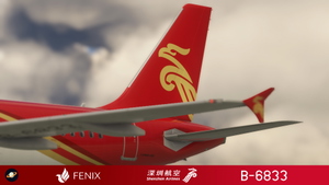 Fenix A320 [v2]- IAE Shenzhen Airlines 深圳航空 B-6833 with cabin 8K thumbnail 8