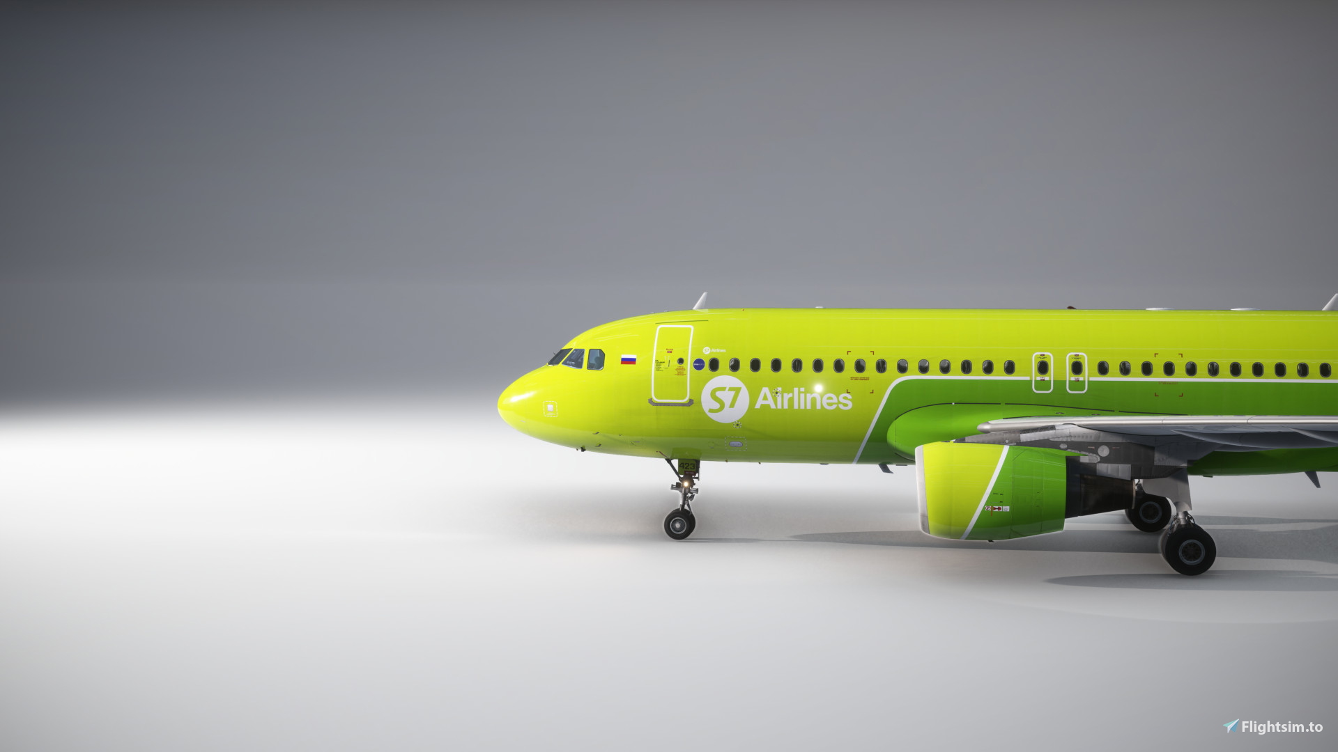 Fenix A320 v2 | S7 Airlines (RA-73423) (CFM) - Image 1