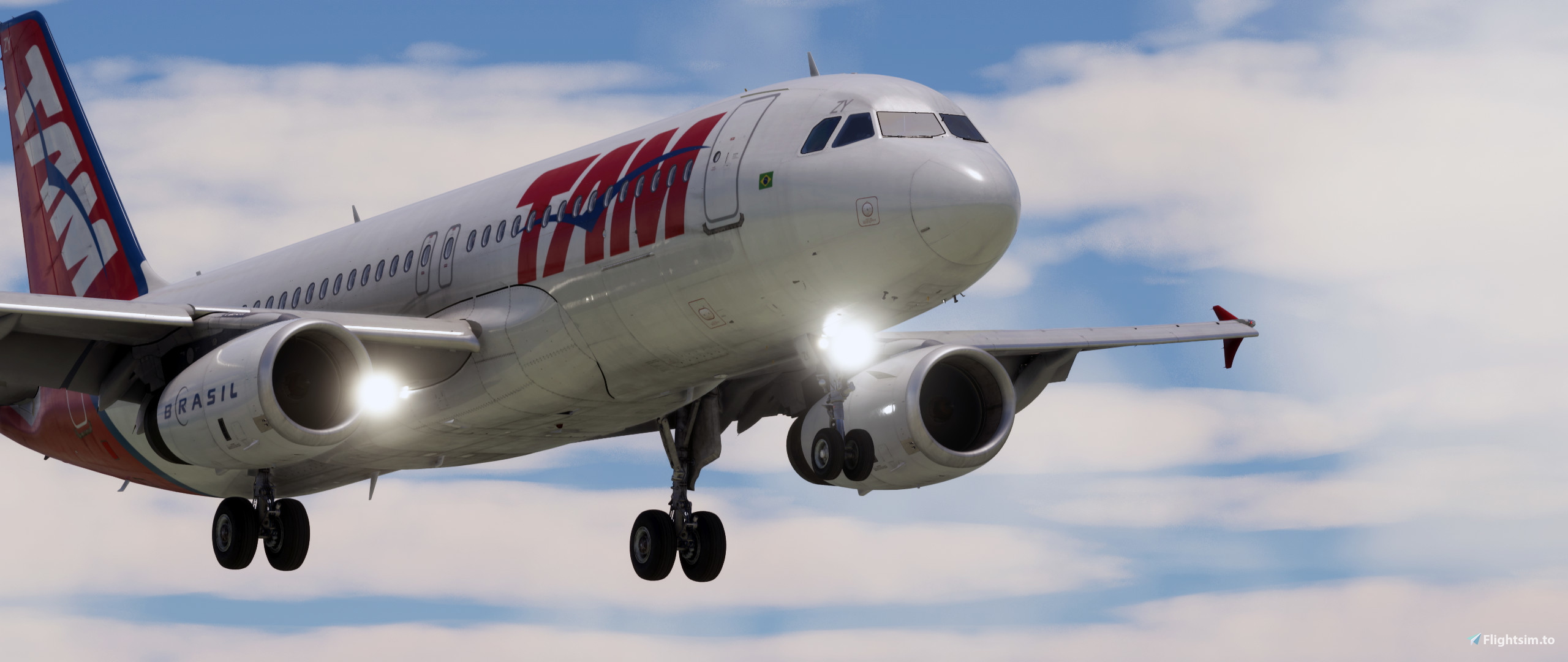 Fenix A320 V2 | TAM Linhas Aéreas | PT-MZY - Aircraft Liveries for