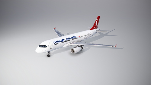 FENIX A320 v2 | Turkish Airlines THY TC-JPK  w/ Mask | [IAE] | [4K / 8K]