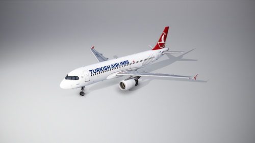 FENIX A320 v2 | Turkish Airlines THY TC-JPK w/ Mask | [CFM] | [4K / 8K]