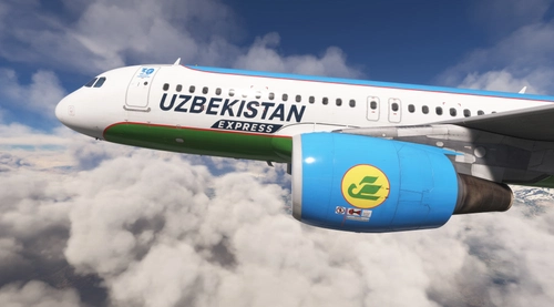 Fenix A320 V2 | Uzbekistan Airways Express UK 32012 CFM 4K&8K