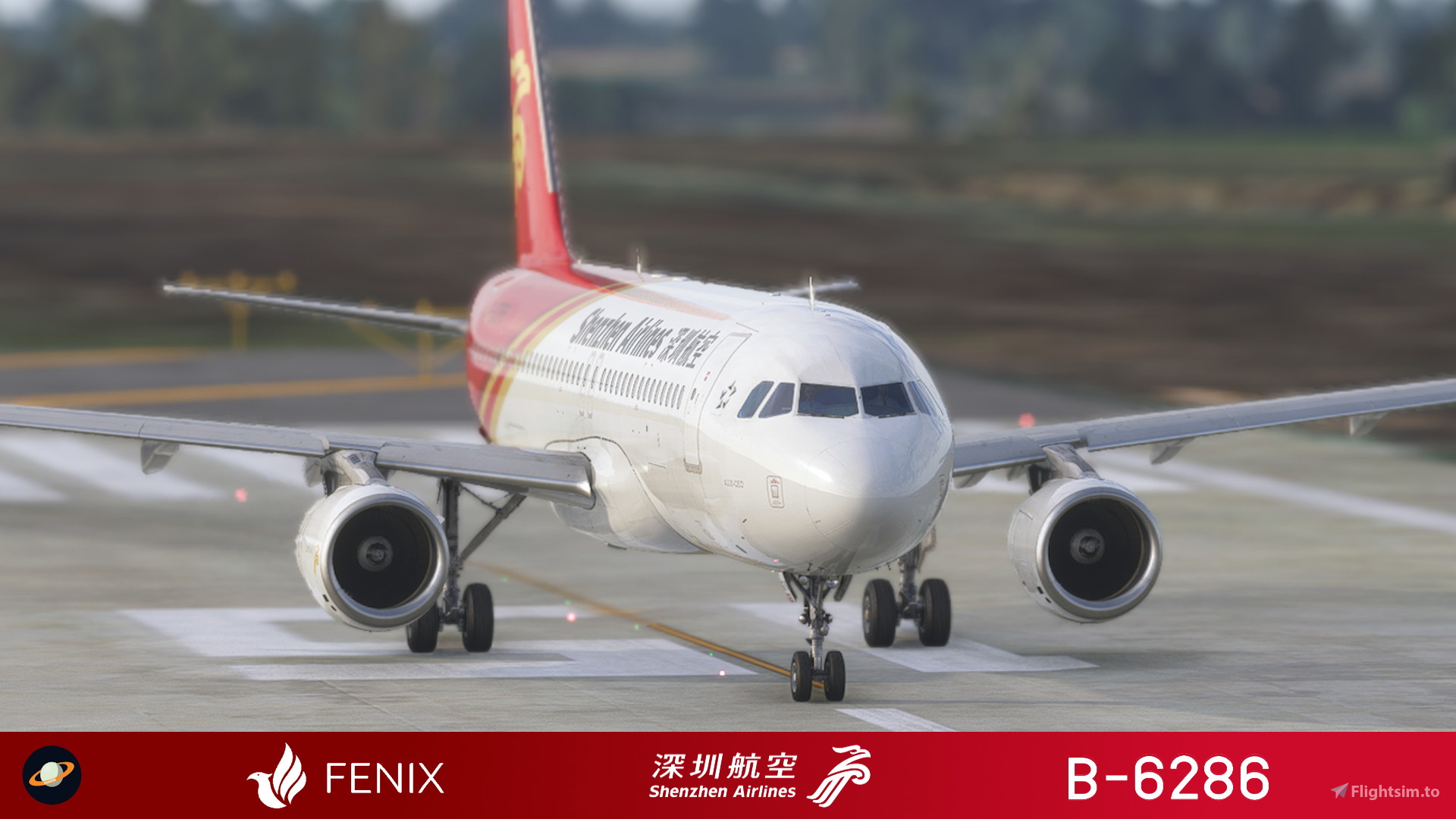 Threads - Fenix A320 [v2]- CFM Shenzhen Airlines 深圳航空 B-6286