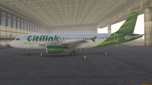 Fenix A320 V2 Citilink Indonesia PK-GLE "PPA Livery" IAE 4K