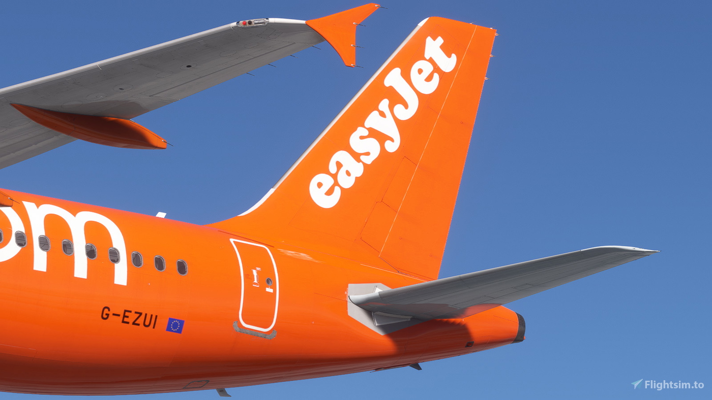 EasyJet Europe "easyjet.com" G-EZUI | Fenix A320 CFM for Microsoft ...