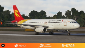 Fenix A320 [v2]- IAE Beijing Capital Airlines 首都航空 B-6709 with cabin 8K thumbnail 4