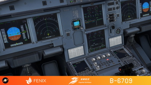 Fenix A320 [v2]- IAE Beijing Capital Airlines 首都航空 B-6709 with cabin 8K thumbnail 8
