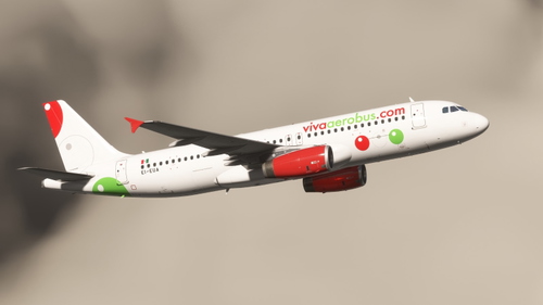 Fenix A320 V2 VivaAerobus (EI-EUA - 2014 Livery) (12K)