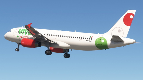 Fenix A320 V2 VivaAerobus (XA-VAC / Interiors Included) 