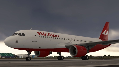 Fenix A322 | AirAlps 2024 livery